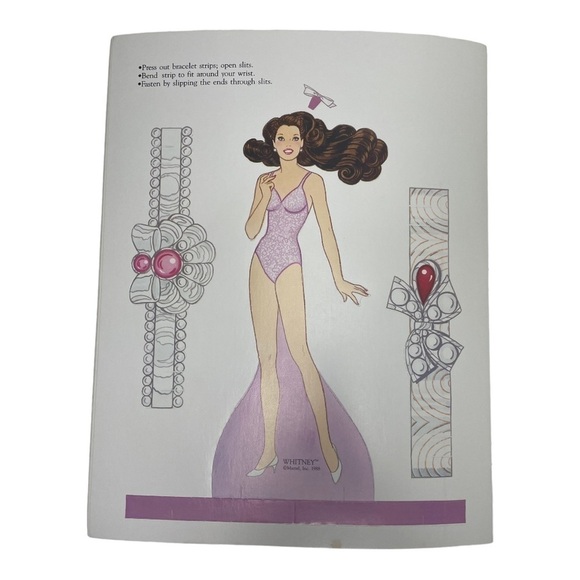 NWT Vintage 1988 A Golden Book Perfume Pretty Barbie Paper Doll Book - Picture 5 of 6